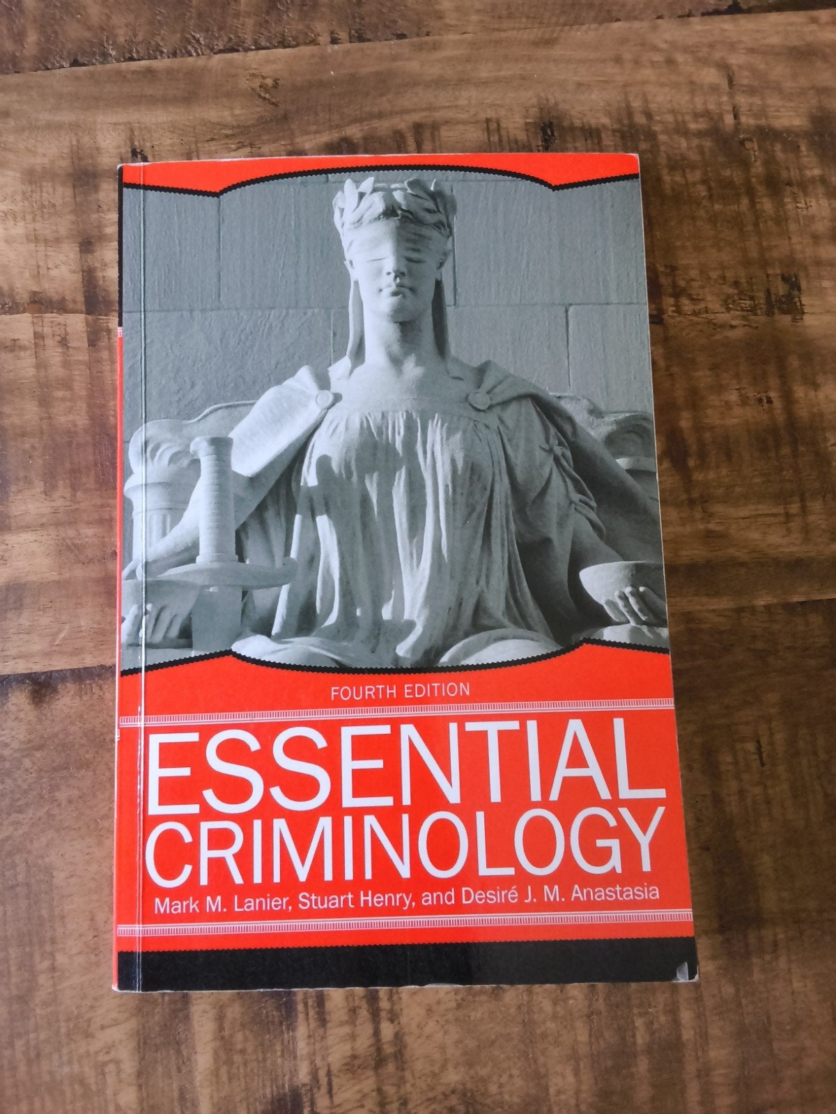 Essential Criminology - Vierde Editie, Ophalen of Verzenden, Mark M. Lanier, Stuart Henry, and Désiré J. M. Anastasia, Gamma, WO