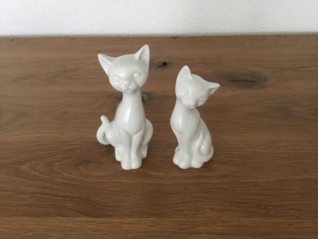 Katten beeldjes 2 stuks, Ophalen, Nieuw, Dier