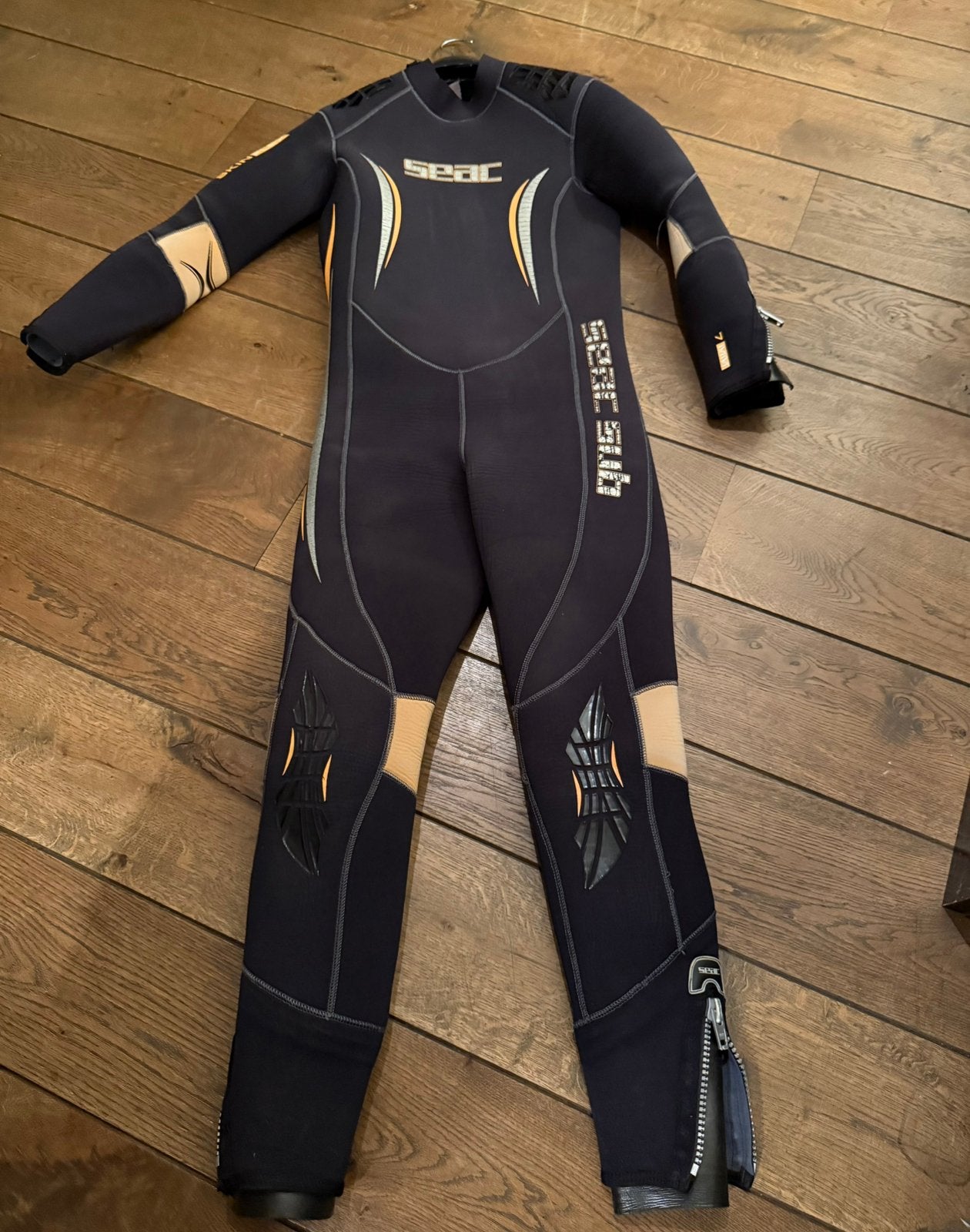 SEAC Sub Skin Flex neopreen duikpak van 7 mm dik., Ophalen of Verzenden, Gebruikt, Duikpak