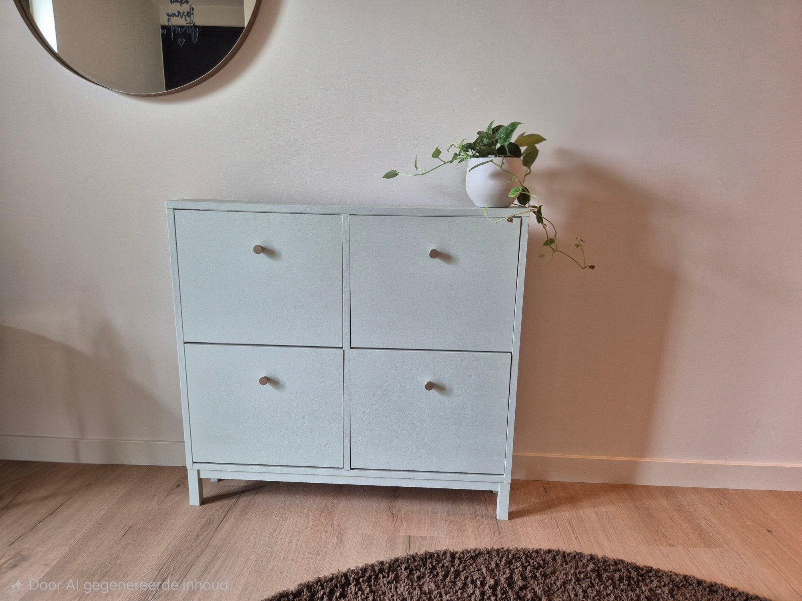 1 Schoenenkastje - B96xH90.5xD17 cm, Huis en Inrichting, Ophalen, Gebruikt, Modern