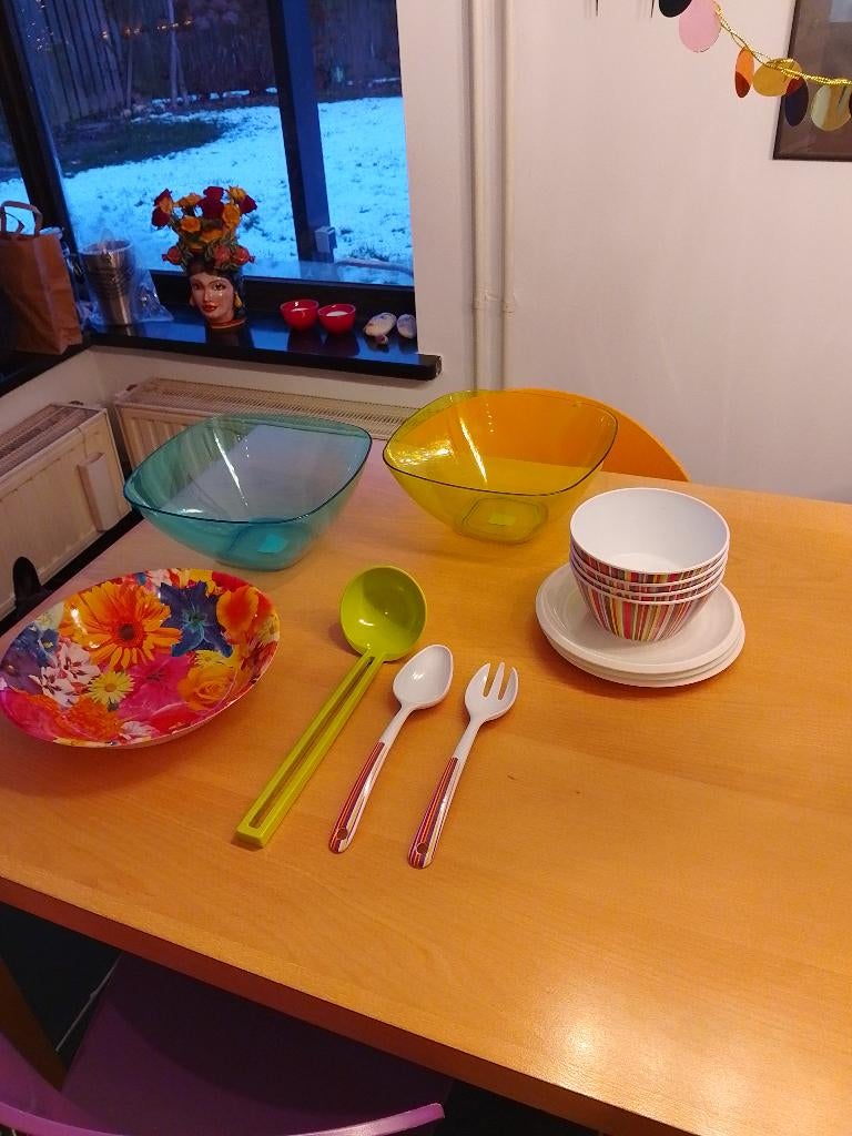 retro keukengerei, Ophalen, Gebruikt