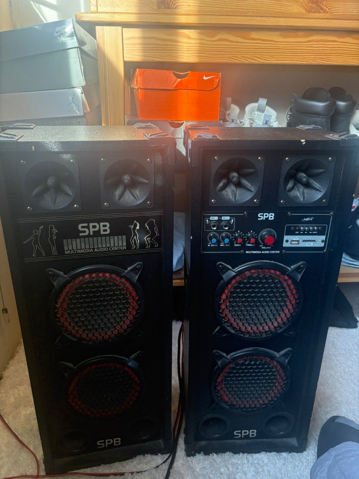 SPB Multimedia Audio Center Speakerset - Prima Staat, Gebruikt, Speakerset, USB-aansluiting, Ophalen