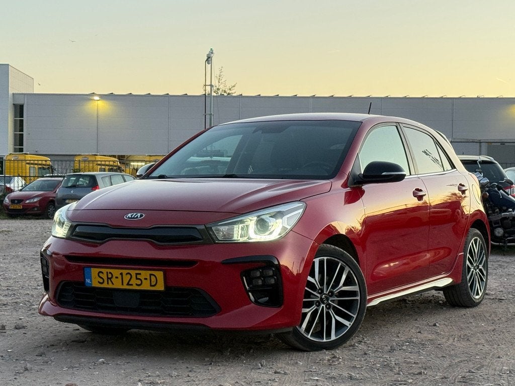 Kia Rio 1.0 TGDI GT-Line/ XENON/ LANE ASSIST/ VELGEN, Voorwielaandrijving, 450 kg, Euro 6, 49 €/maand