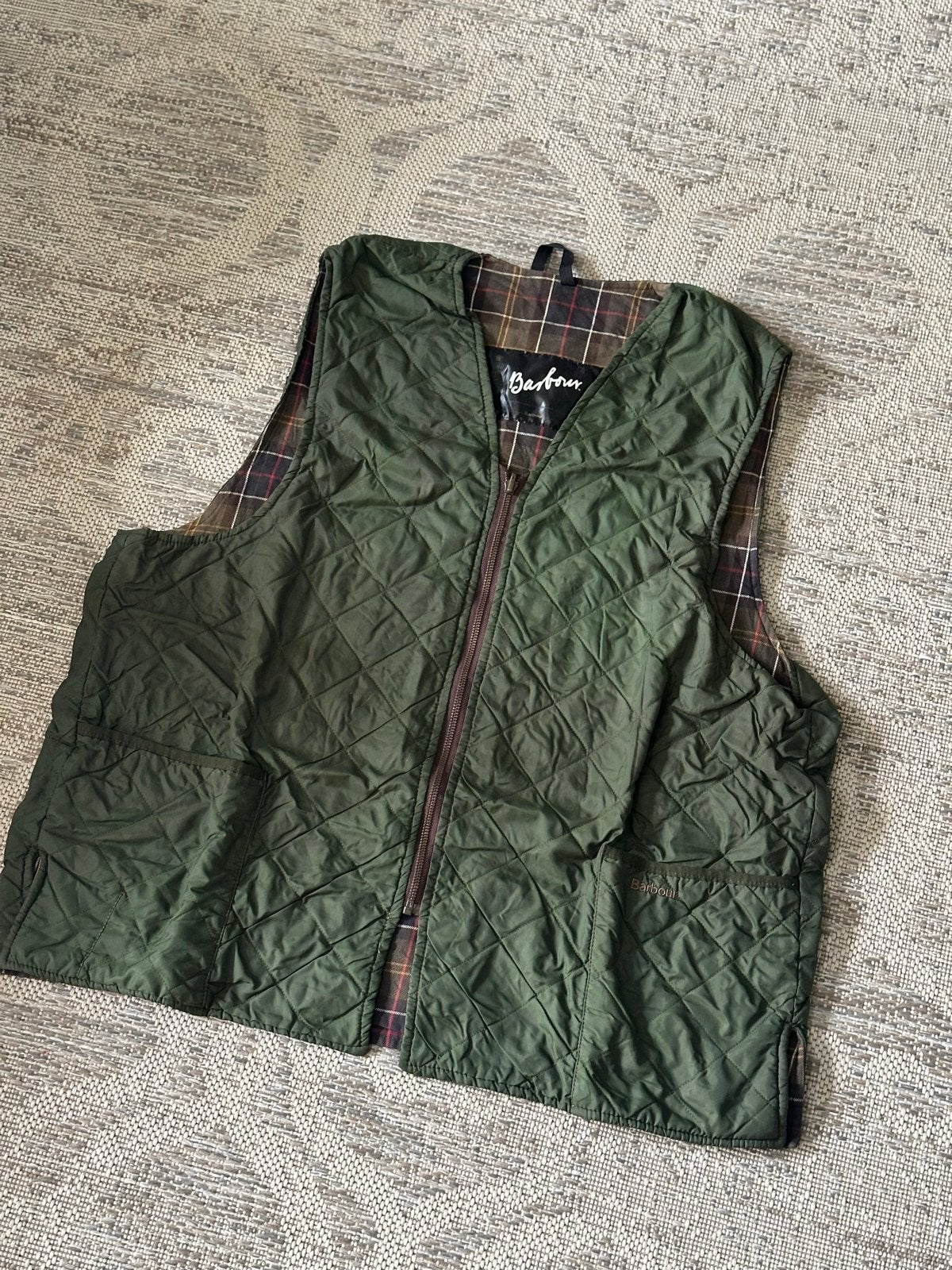 Barbour jas Groen, Kleding | Heren, Ophalen of Verzenden, Zo goed als nieuw, Groen