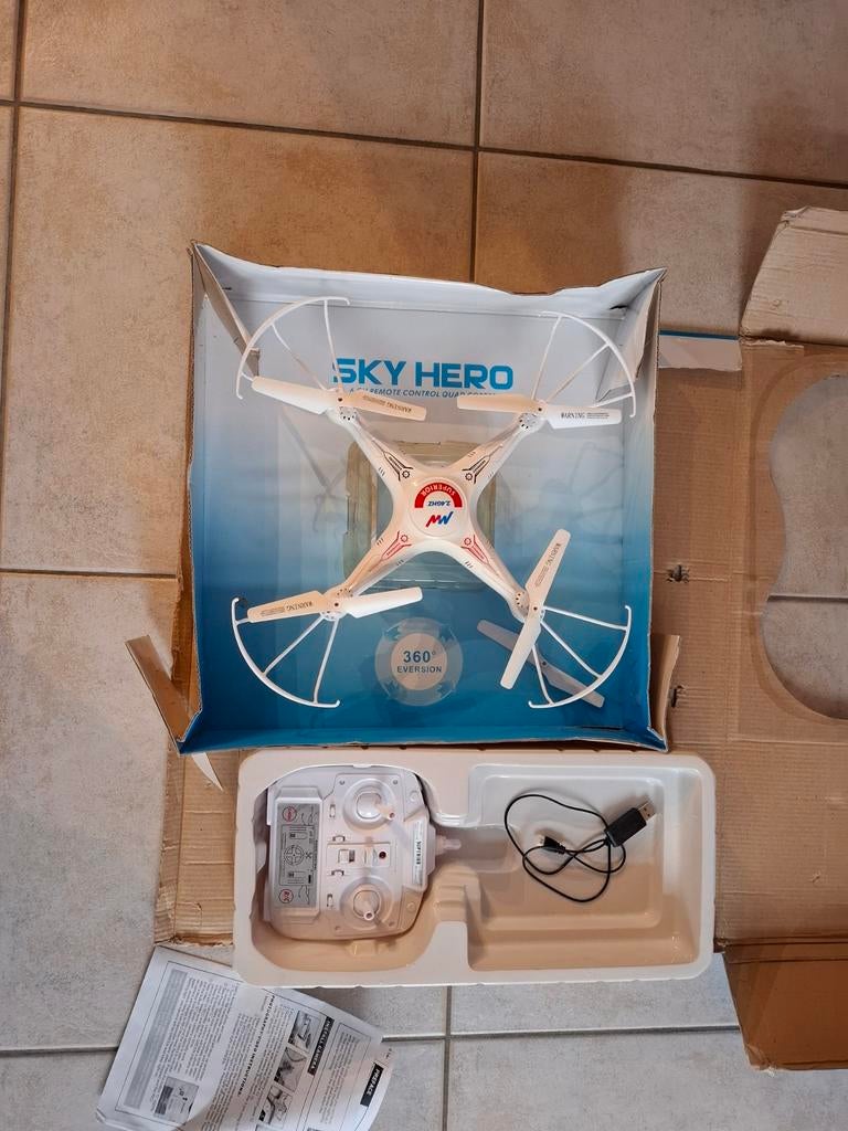 Sky Hero M6 drone met afstandsbediening, Verzenden