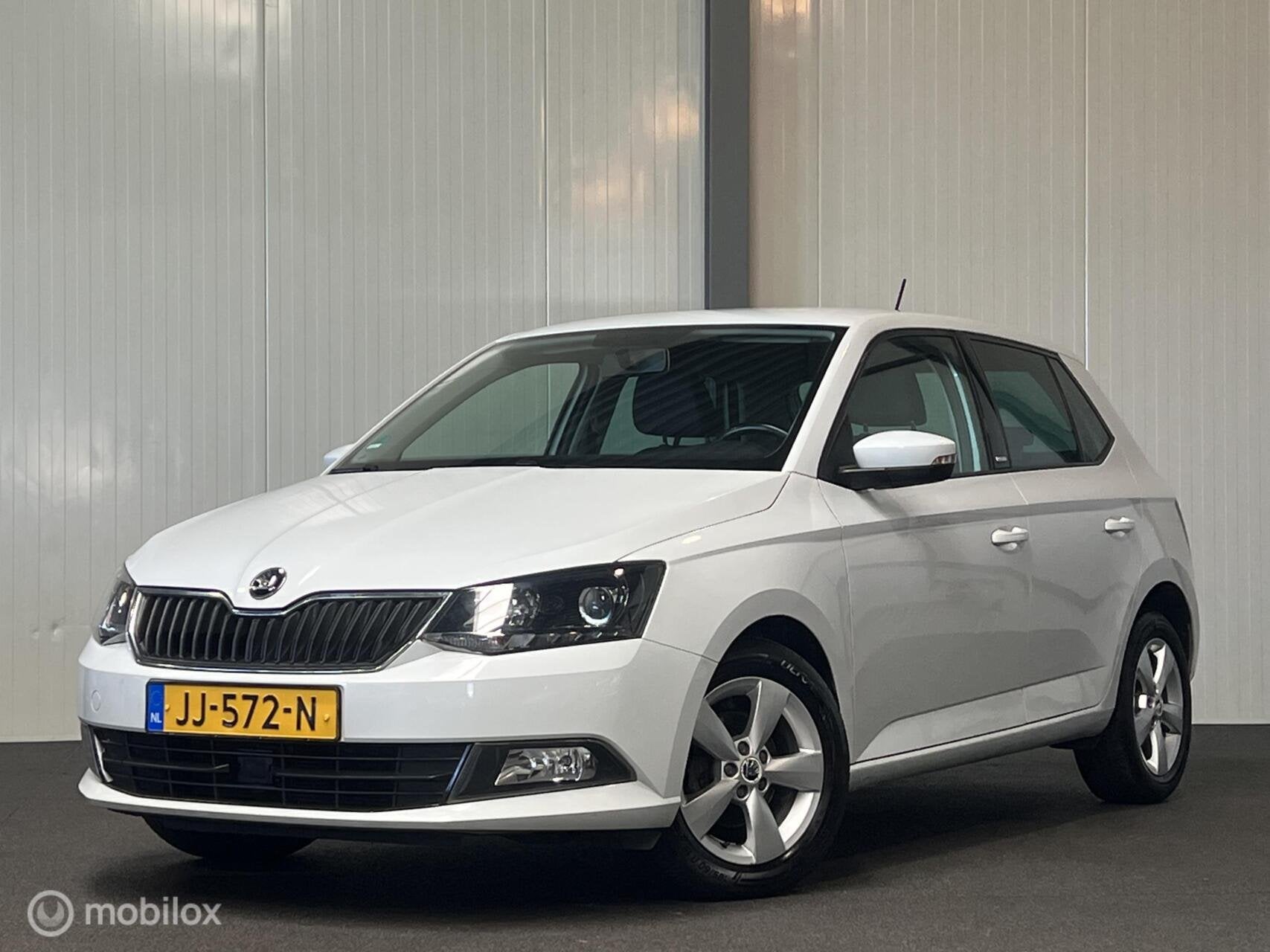 Skoda Fabia 1.0 JOY [ NAP airco cruise trekhaak ], 40 €/maand, Euro 6, Wit, Origineel Nederlands