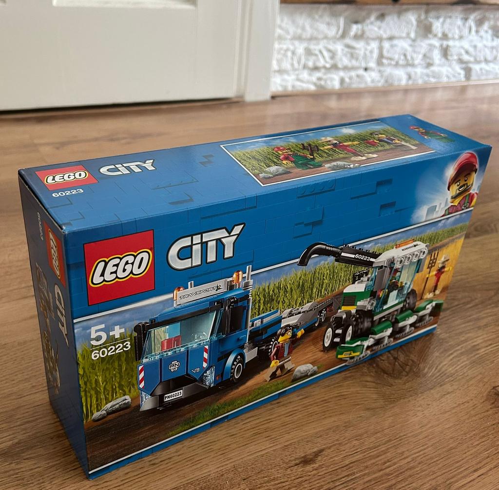 Lego city Maaidorser transport 60223, Ophalen of Verzenden, Nieuw