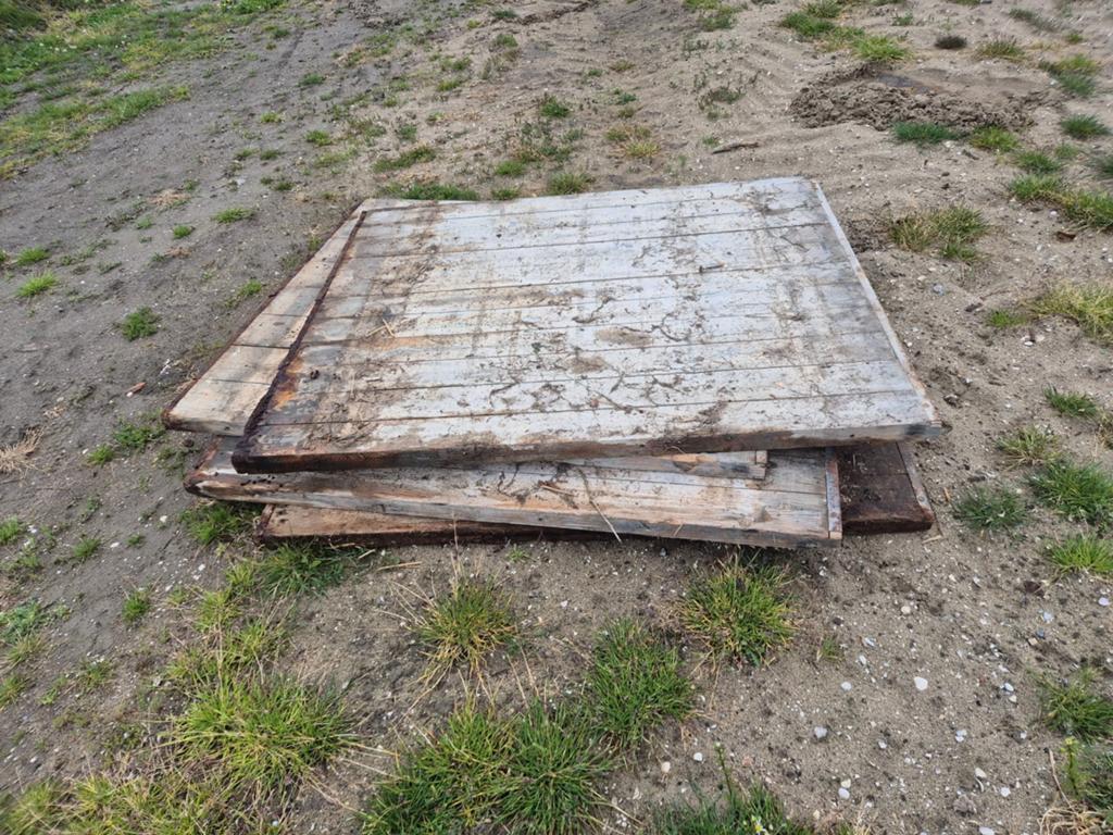 Steenschotten 4 x, Doe-het-zelf en Verbouw, Ophalen, Gebruikt, 25 tot 50 mm, Pallet
