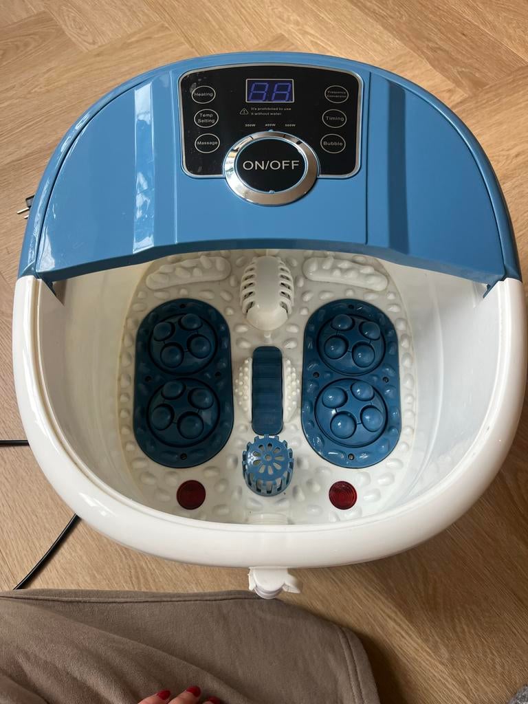 Fijn Qualitá Voetenbad met Massage en infraroodverwarming, Ophalen of Verzenden, Zo goed als nieuw, Hand- en Voetverzorging