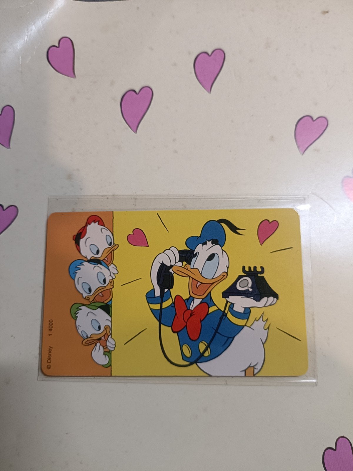 Donald Duck Telefoonkaart PTT Telecom (Eerste Disney), Verzamelen, Ophalen of Verzenden