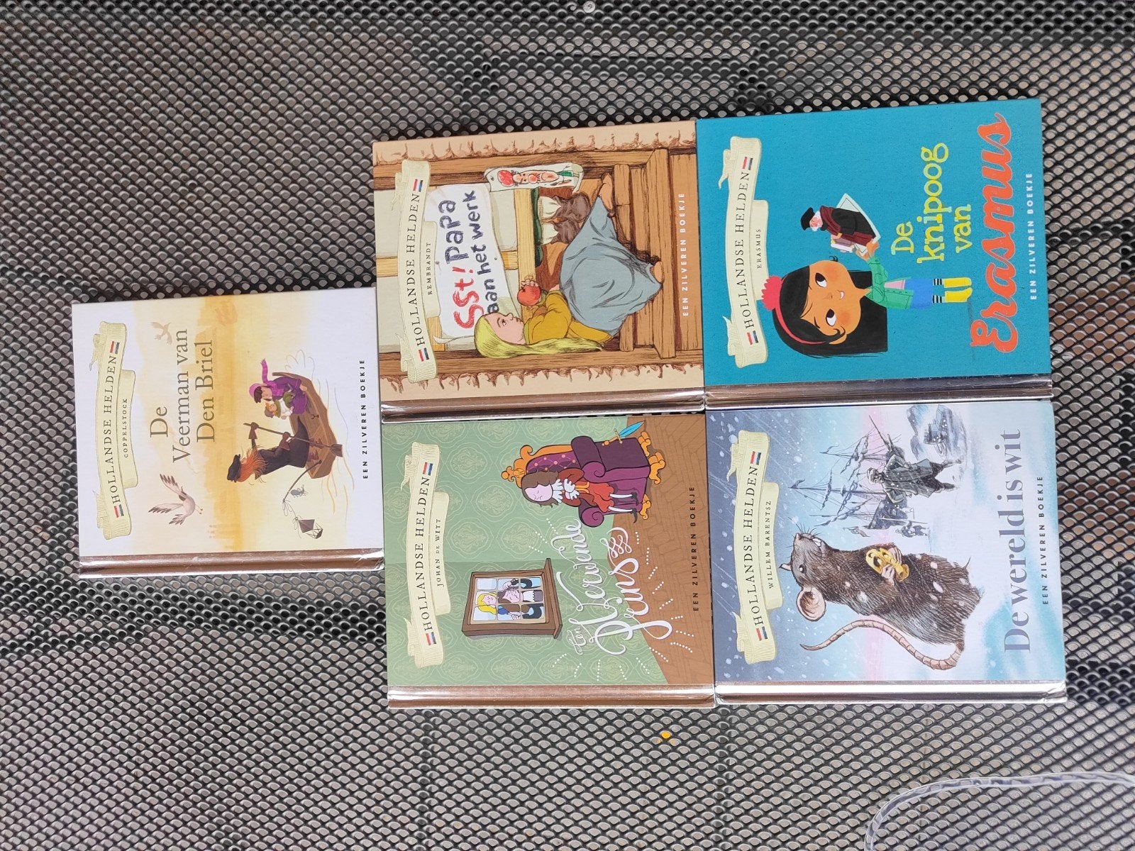 5x Hollandse Helden kinderboeken - Zilveren Boekjes, Ophalen of Verzenden, Zo goed als nieuw, Diverse auteurs, Fictie algemeen