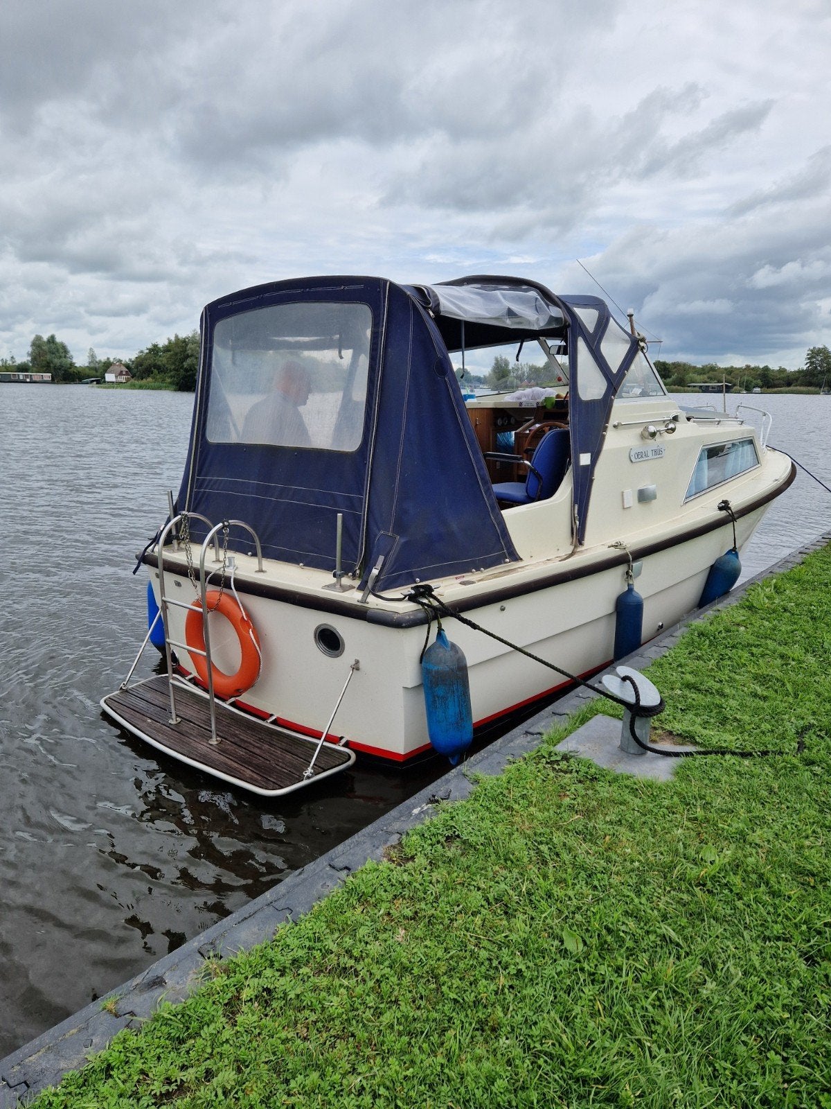 Fijne Waterland 7.50 Kruiser met Dieselmotor en Boegschroef, Ophalen, Gebruikt, Diesel, Waterland