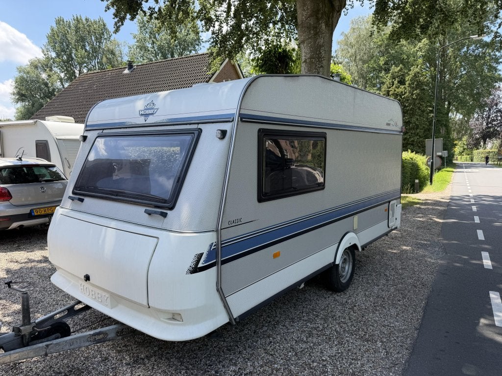 Hobby classic 420, Caravans en Kamperen, Caravans, Luifel, Hobby, Tot en met 2, Bedrijf
