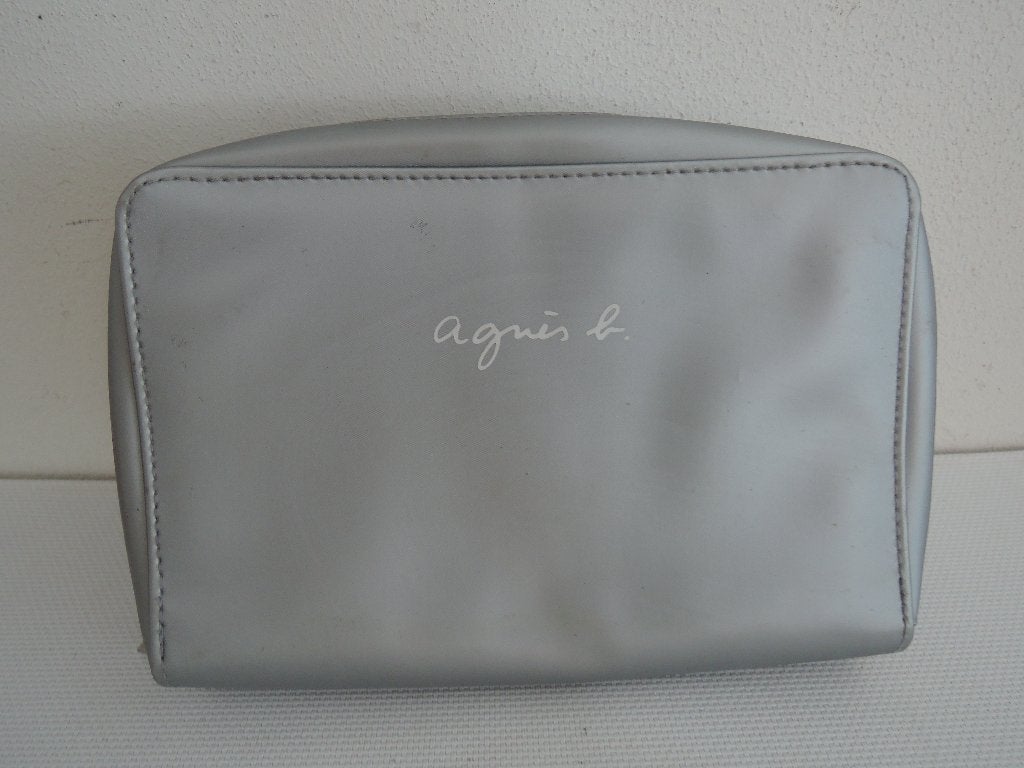 Grote toilettas / make up tas van Agnes b, Ophalen of Verzenden, Gebruikt, Grijs, Dame