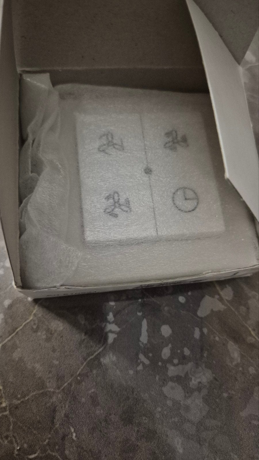 Nieuwe Ventilator Schakelaar met Timer Functie, Ophalen of Verzenden, Nieuw, Overige merken, Schakelaar