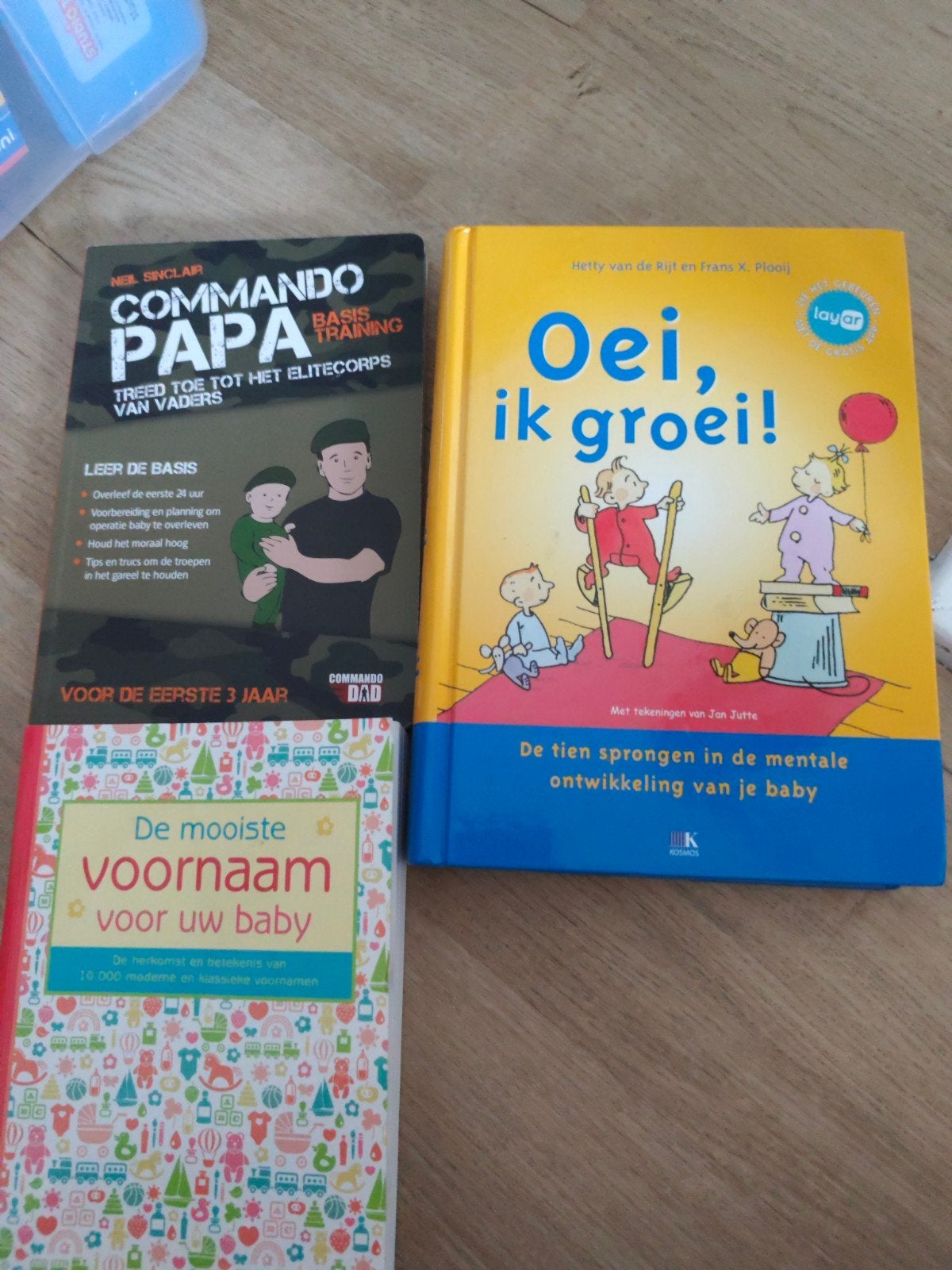 Boeken paket, Ophalen of Verzenden, Gelezen, Zwangerschap en Bevalling, Nel Sinclair, Hetty van de Rijt, Frans X. Plooij