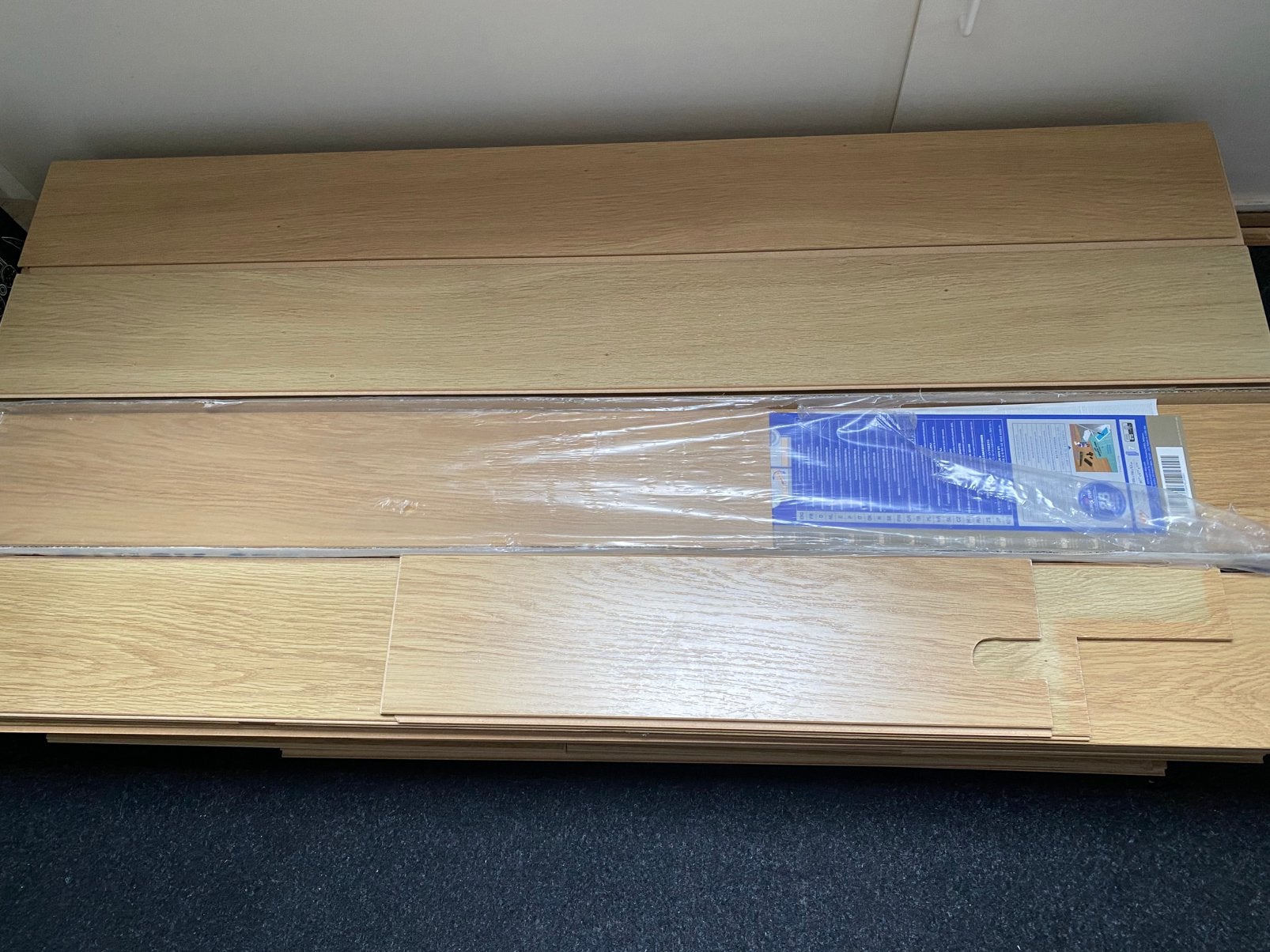 Click laminaat, Ophalen, Gebruikt, 50 tot 150 cm, 10 m² of meer