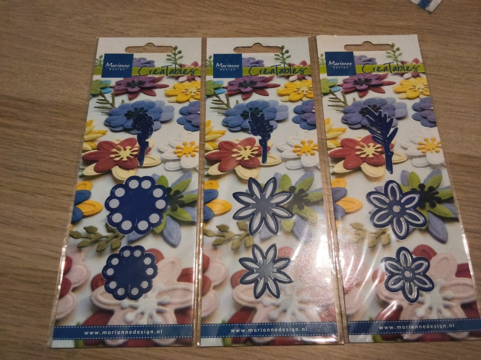 Set Marianne Design Creatables snij- + embossingmallen, Zilver, Nieuw, Overige merken, Knutselmateriaal
