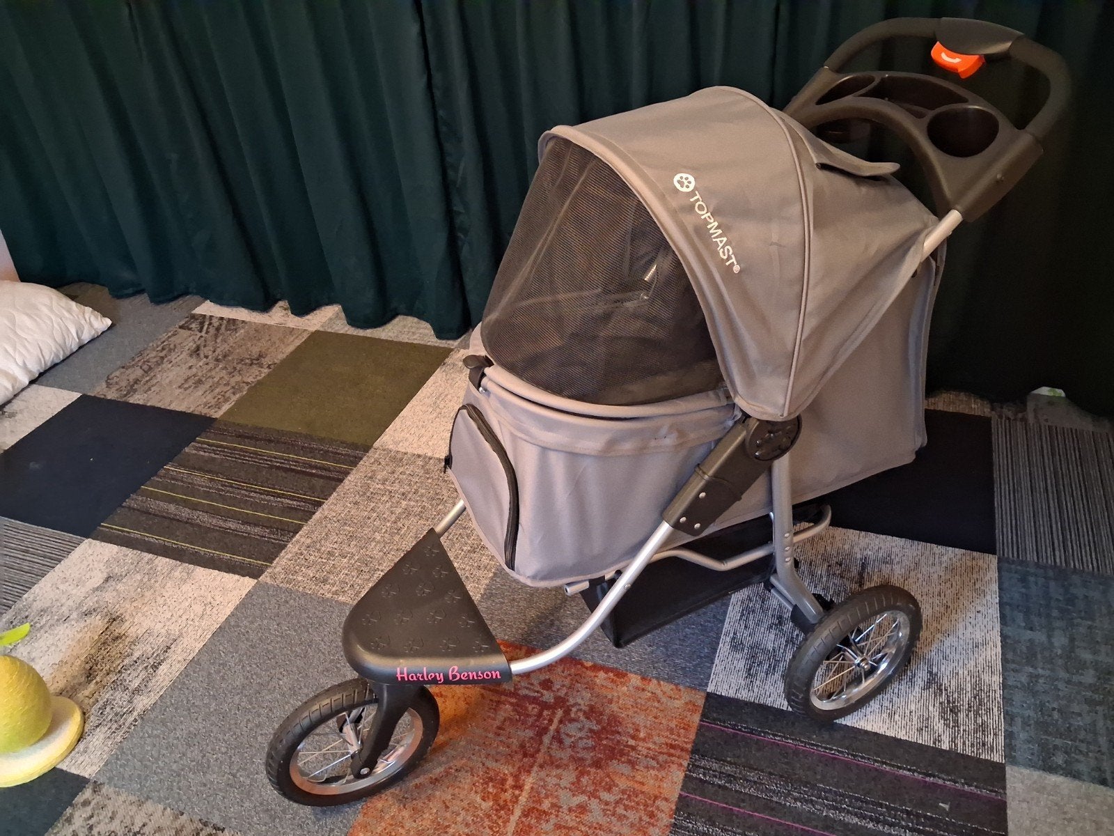 honden buggy topjaar zo goed als nieuw., Ophalen, Zo goed als nieuw