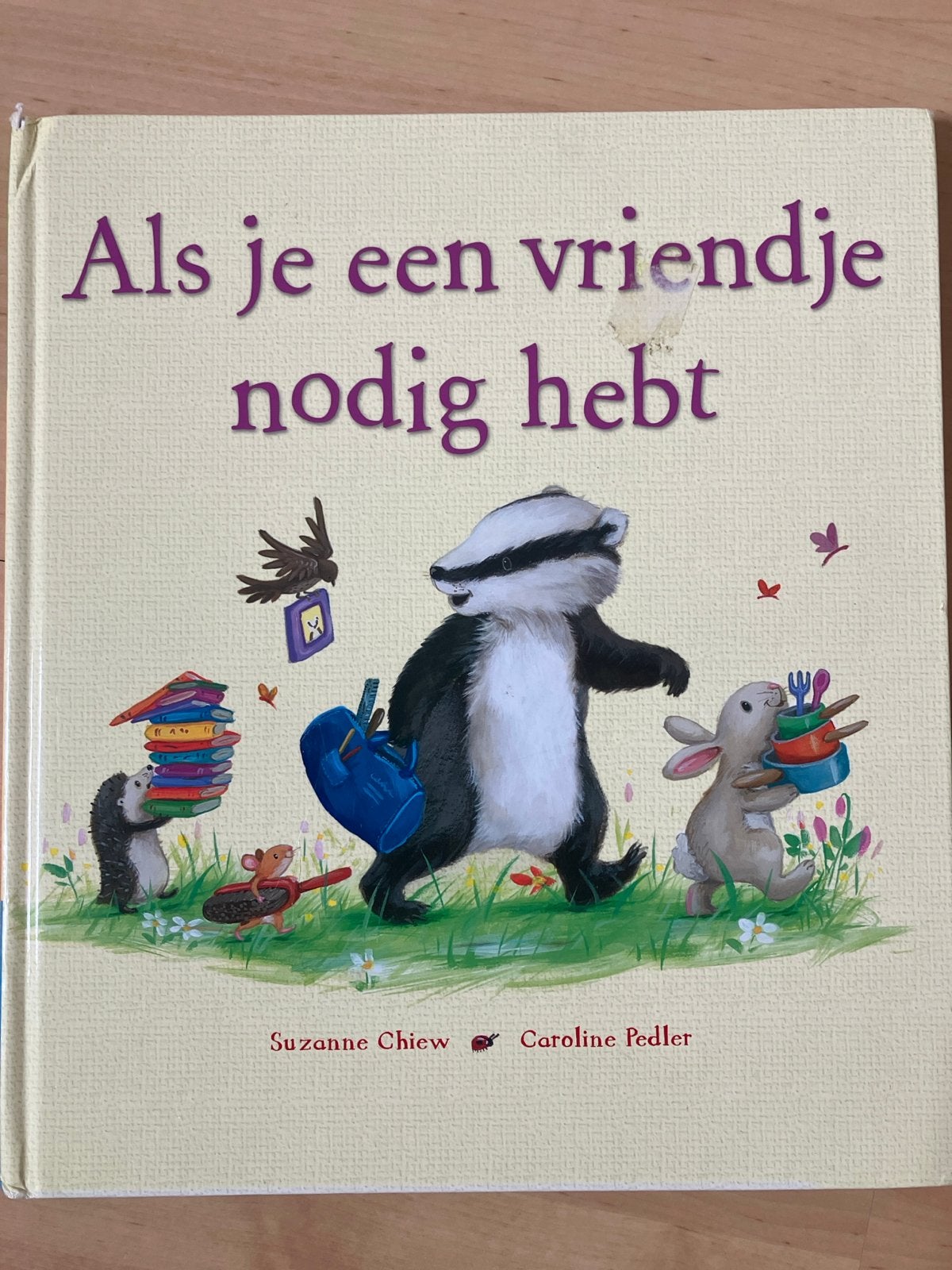 Als je een vriendje nodig hebt - Suzanne Chiew, Ophalen of Verzenden, Gelezen, 2 tot 3 jaar