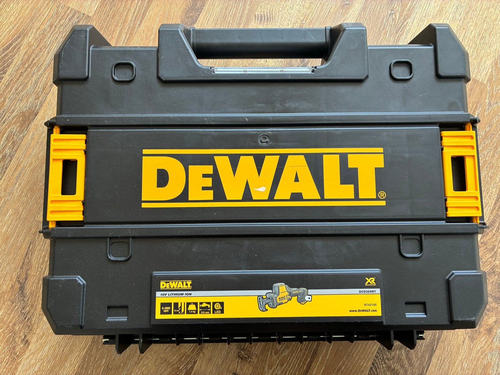 DeWalt DCS369NT TSTAK.reciprozaag koffer - Nieuwstaat, Ophalen, Nieuw