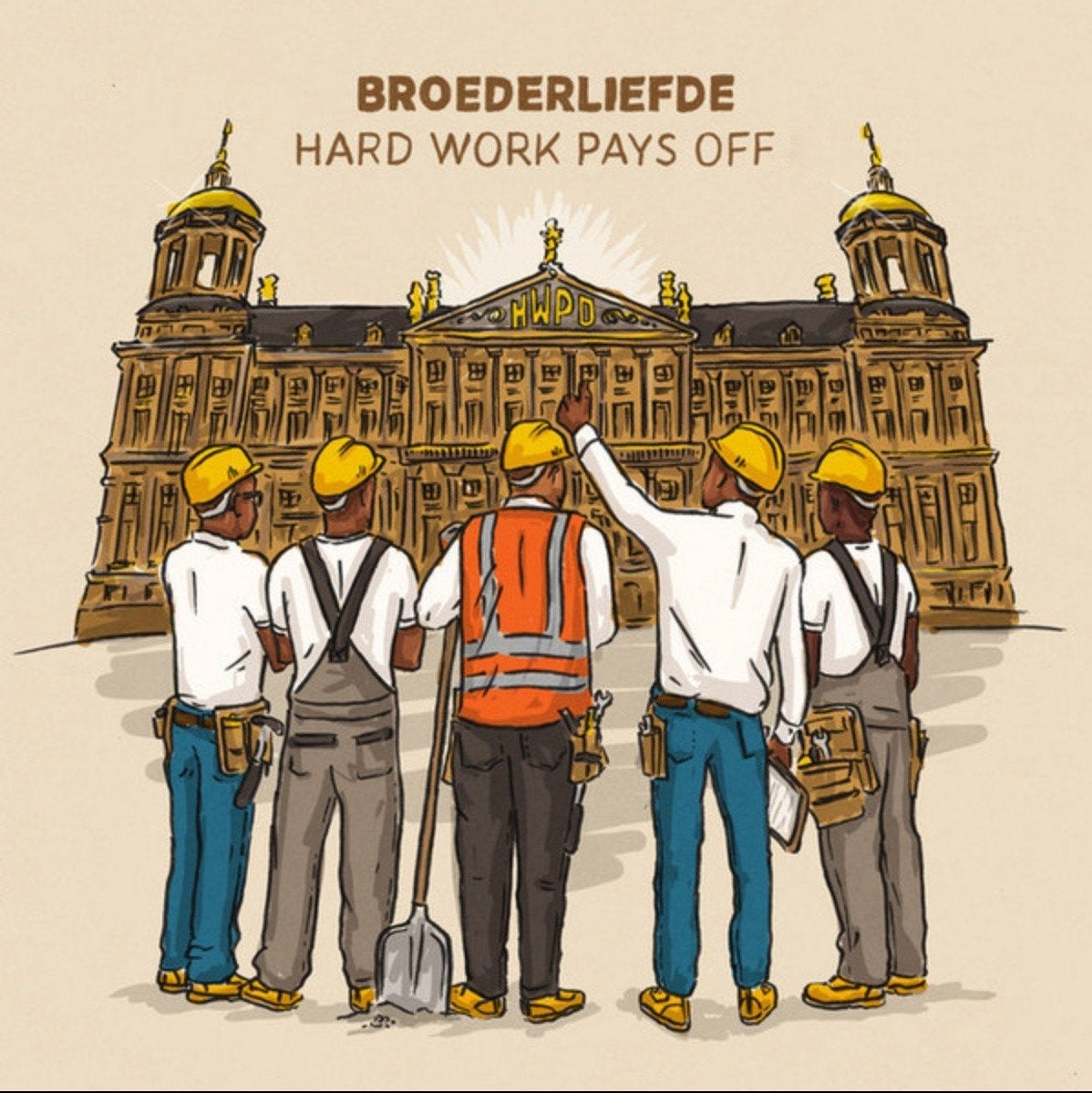 Broederliefde - hard work pays off (2CD), Ophalen of Verzenden, Zo goed als nieuw, Boxset, Digipak