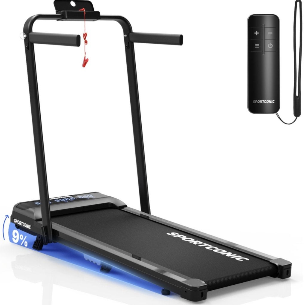 Sportconic Loopband 1-12km/u Walking Pad voor Thuis, Ophalen, Aluminium, Zo goed als nieuw, Loopband