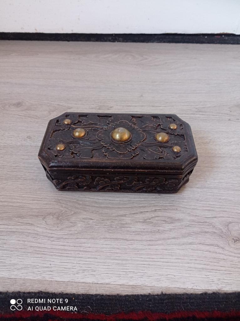 Vintage doosje 20 x 10 cm, Antiek en Kunst, Ophalen of Verzenden