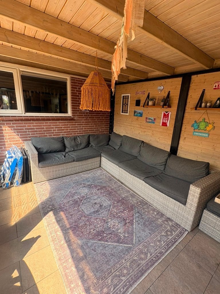 Loungebank, Ophalen, Gebruikt, Wicker
