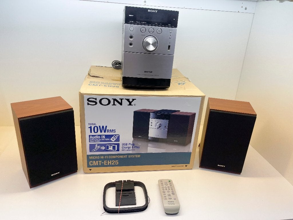 SONY CD/MP3/USB/Radio/Cassettedeck micro-hifi-installatie, Audio, Tv en Foto, Stereo-sets, Draagbaar, N, N, Ophalen of Verzenden