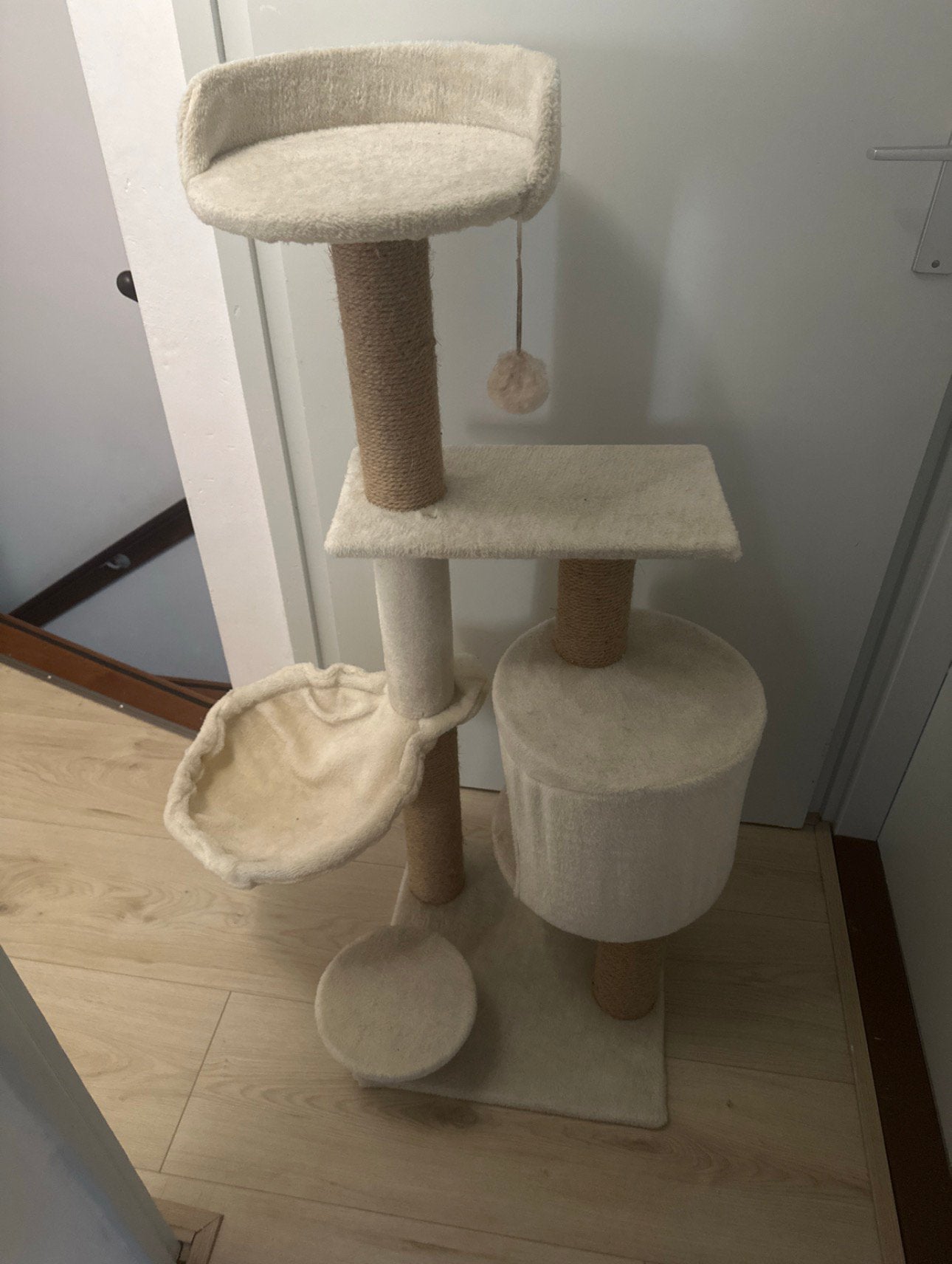 Kattenhotel, Ophalen, Gebruikt, Krabmeubel-onderdelen