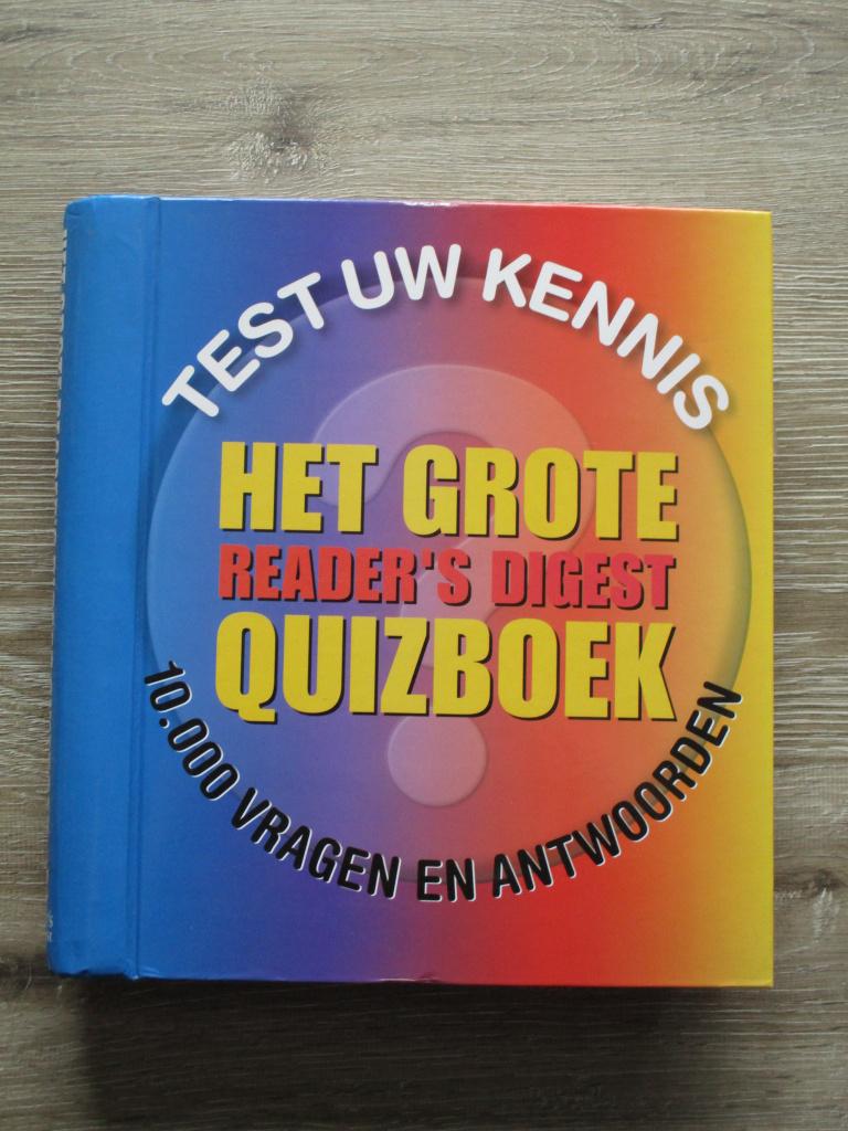 Het grote Reader's Digest Quizboek, Ophalen of Verzenden, Gelezen, Overige onderwerpen