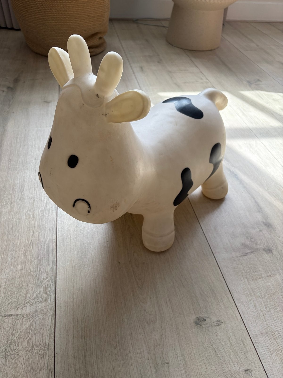 Tyco Skippy Koe - Opblaasbaar Speelgoed Dier, Kinderen en Baby's, Ophalen of Verzenden, Gebruikt, Overige typen