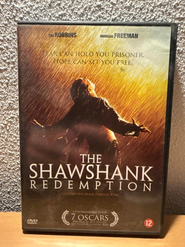 The Shawshank Redemption DVD - Klassiek Drama, Vanaf 12 jaar, Ophalen of Verzenden, Gebruikt, Drama