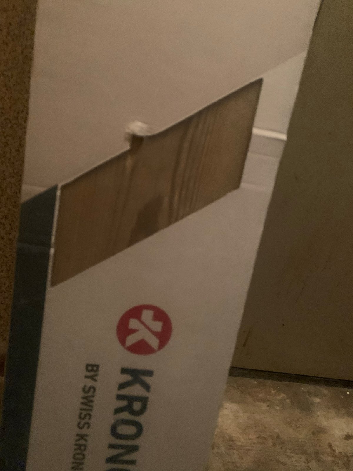 Kronotex Exquisit V4 Laminaat D2774/MX Natural Pine, Ophalen, Bruin, Nieuw, Minder dan 5 m²