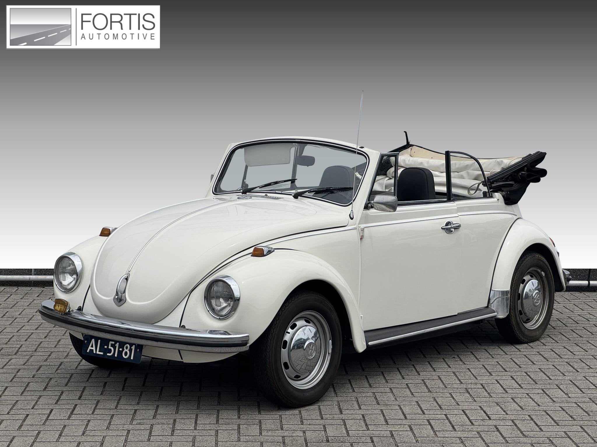 Volkswagen Kever Cabriolet 1302 LS CABRIO | RIJDT GOED | TAX, Auto's, Gebruikt, Beetle (Kever), 4 cilinders, Geel