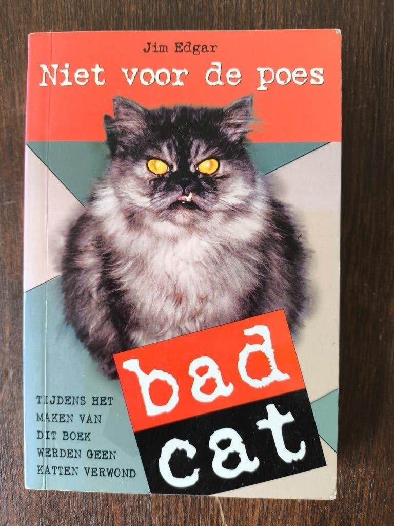 Niet voor de poes – Jim Edgar, Ophalen of Verzenden, Zo goed als nieuw, Jim Edgar, Katten