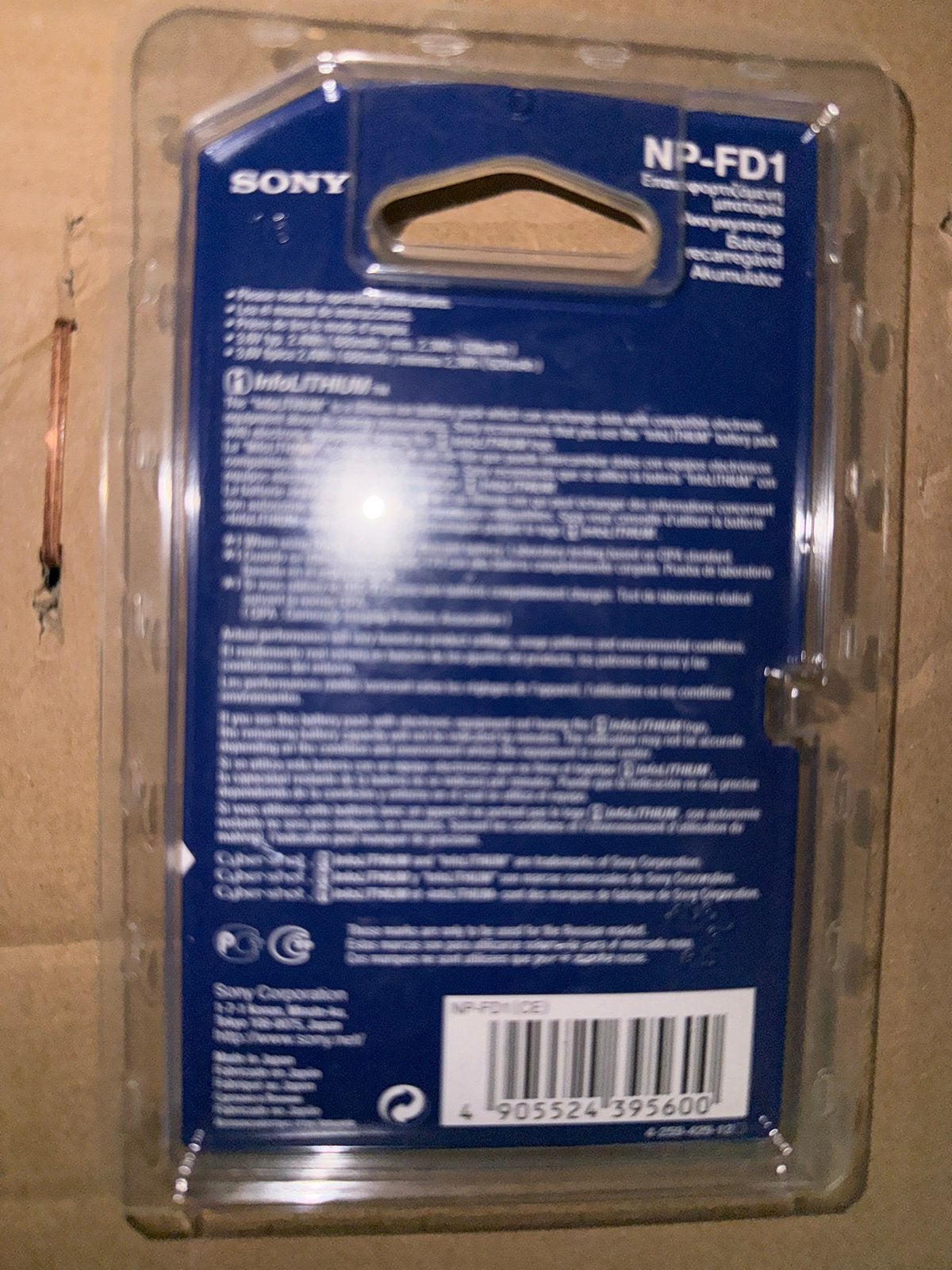 Foto 3 van Nieuwe Sony NP-FD1 InfoLITHIUM batterij voor Cyber-shot