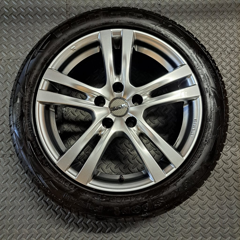 17 inch MAK Zenith Breedset 5x114.3 Zomerbanden ET40 5-7mm, Auto-onderdelen, Gebruikt, -, -, Banden en Velgen