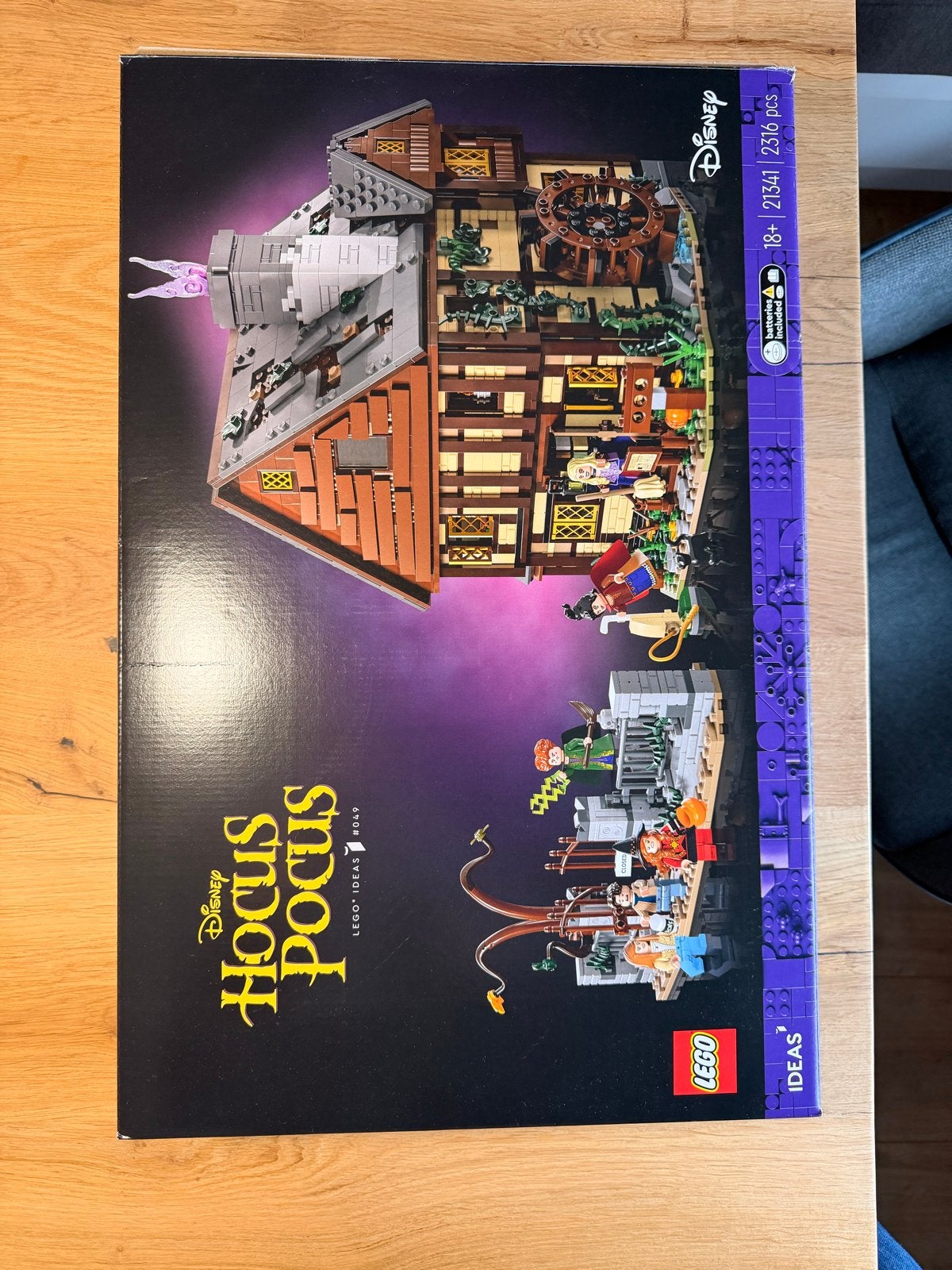 LEGO Ideas Disney Hocus Pocus: Het Heksenhuisje van de Sande, Gebruikt, Inclusief instructies, Lego, Ophalen of Verzenden