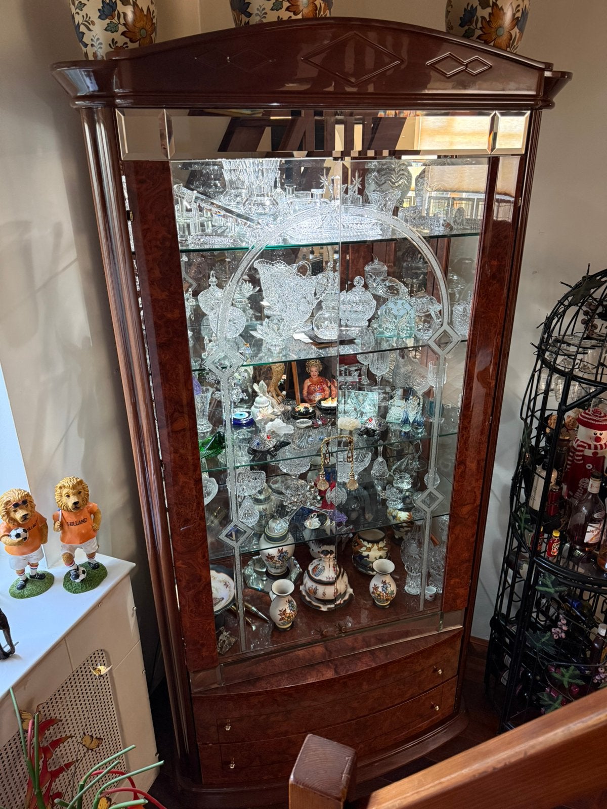 swarovski kast origineel, Ophalen, Zo goed als nieuw, 25 tot 50 cm, Minder dan 100 cm