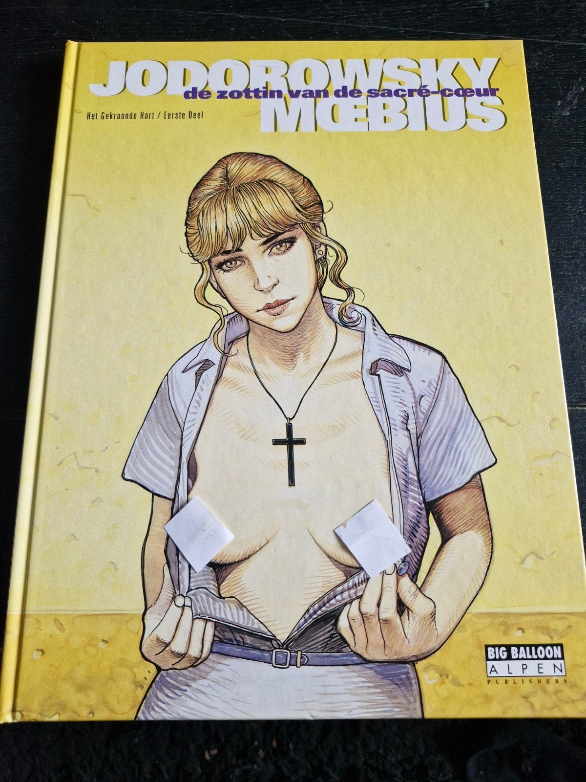 Moebius.  Jodorowsky. Het gekroonde hart., Boeken, Eén stripboek, Ophalen of Verzenden, Zo goed als nieuw