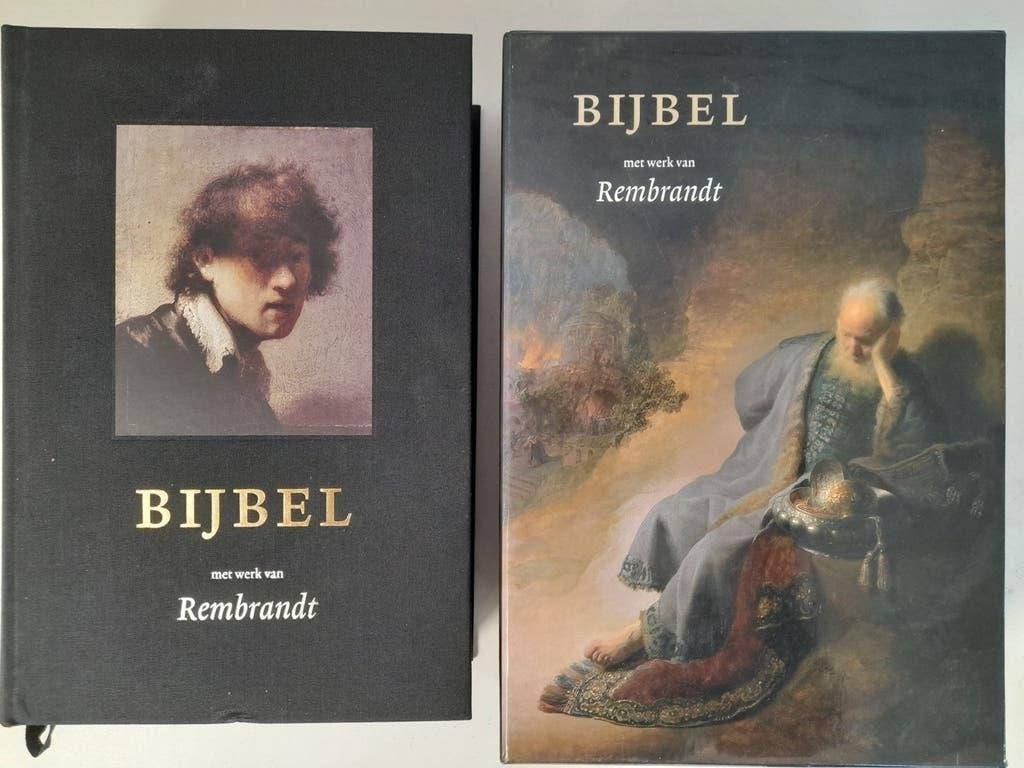 NBV Bijbel met werk van Rembrandt, Ophalen of Verzenden, Zo goed als nieuw, Christendom | Katholiek