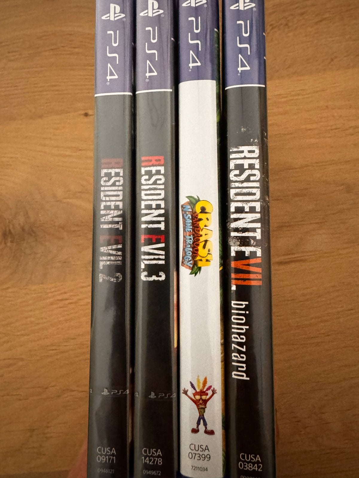PS4 Games: Resident Evil 2, 3, 7 & Crash Bandicoot, Spelcomputers en Games, Games | Sony PlayStation 4, Avontuur en Actie, Verzenden