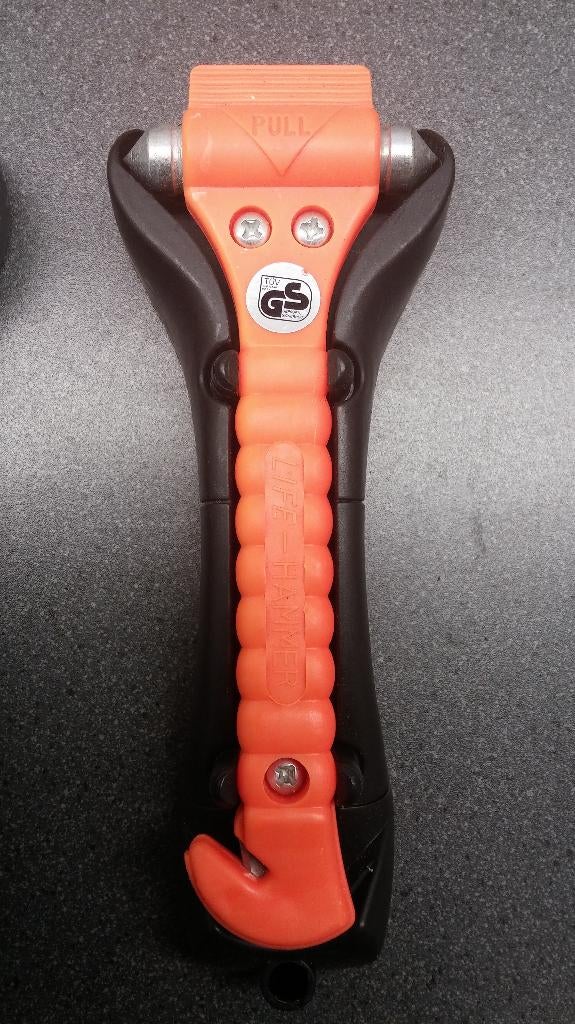 Lifehammer noodhamer profi met gordelsnijder 17 cm, Auto diversen, Verzenden, Nieuw