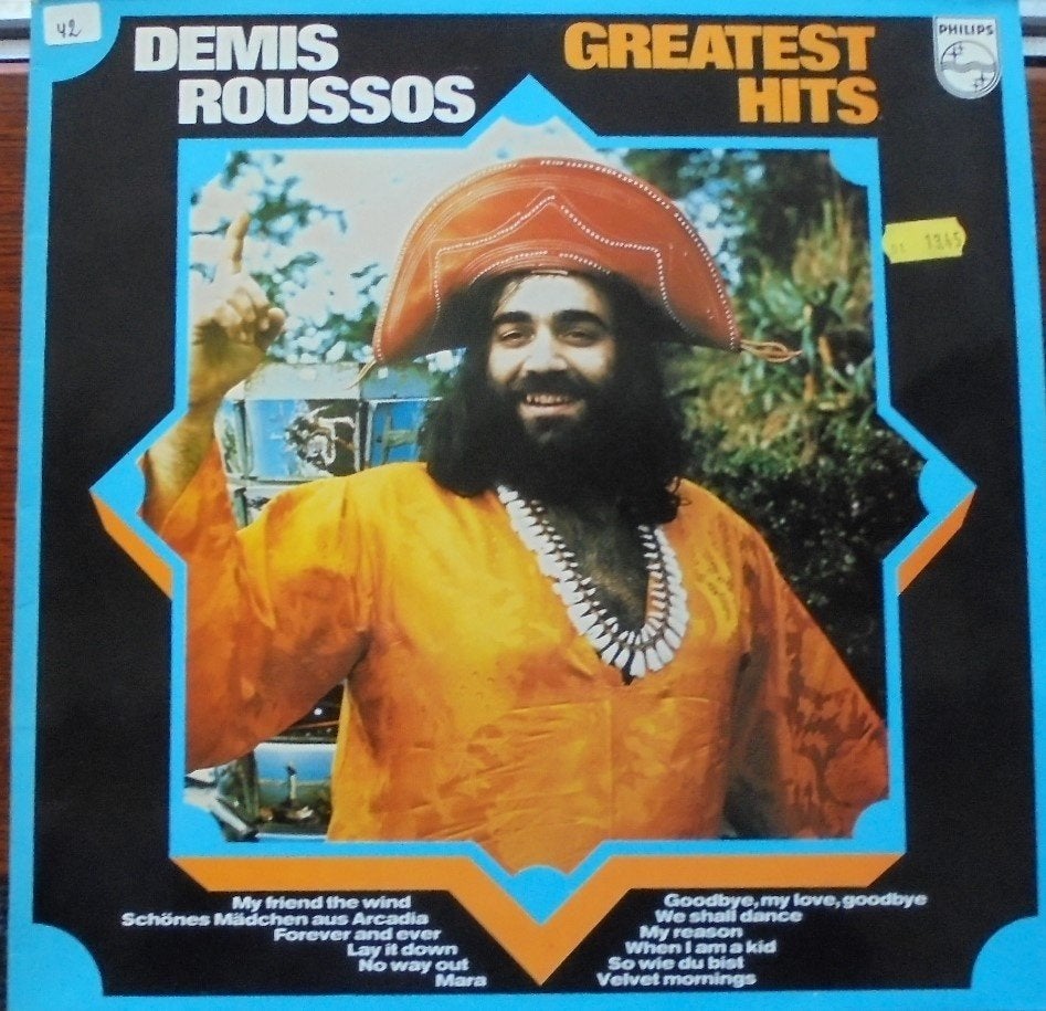 LP Demis Roussos - Greatest Hits., Cd's en Dvd's, Vinyl | Pop, Verzenden, Zo goed als nieuw, 12 inch
