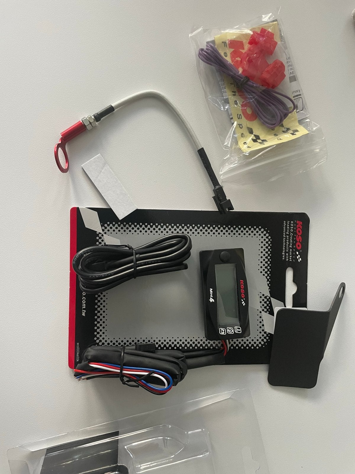 KOSO Mini 4 Digital Meter - Temperatuur & Toerental, Ophalen of Verzenden, Nieuw