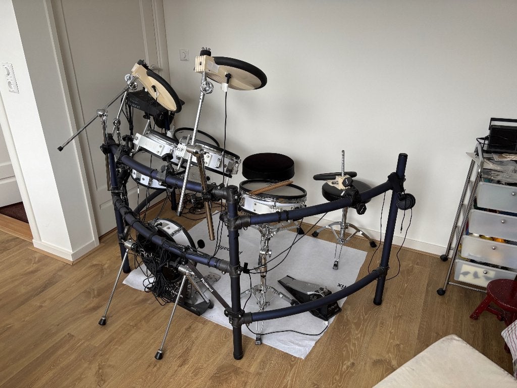 Roland TD-10 V-Drums Elektronisch Drumstel, Muziek en Instrumenten, Ophalen, Gebruikt, Roland, Elektronisch