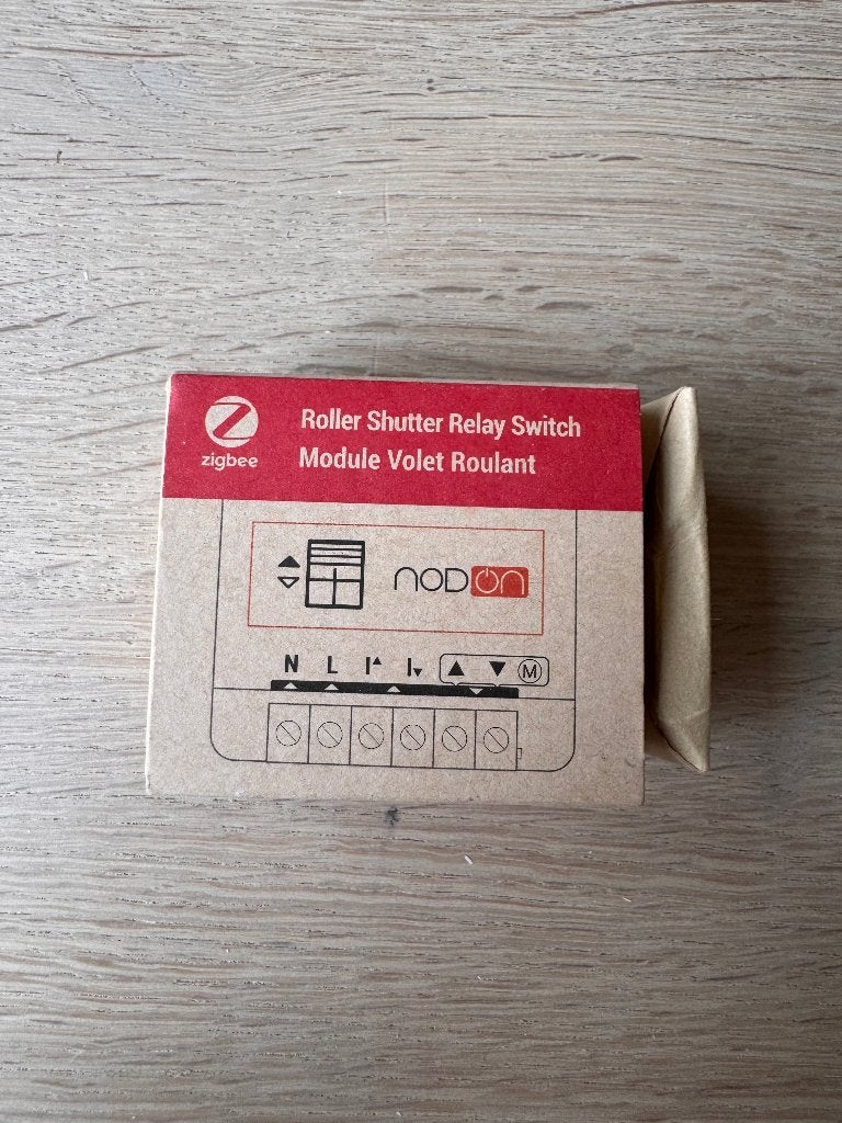 Nodon SIN-4-RS-20 rolscherm Zigbee schakelaar, Hobby en Vrije tijd, Elektronica-componenten, Ophalen of Verzenden, Nieuw