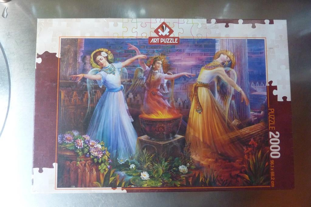 Art Puzzle Water, Fire and Soil 2000 stukjes NIEUW, Ophalen, Meer dan 1500 stukjes, Nieuw, Legpuzzel